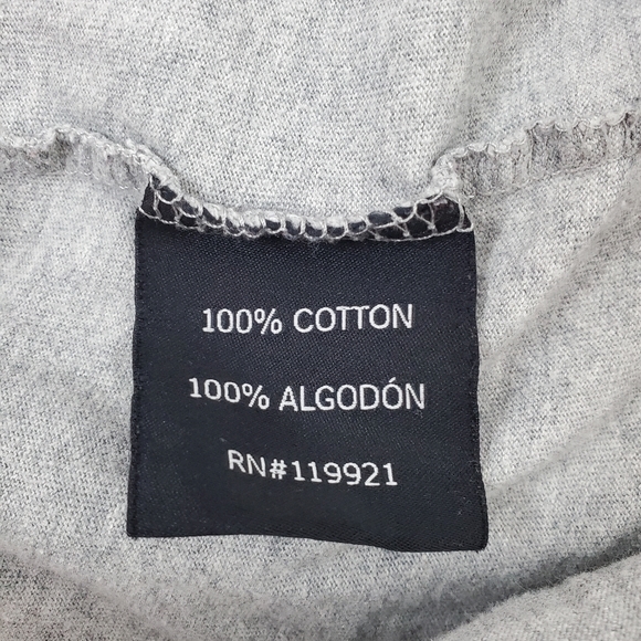 US RUGBY Co Slim Fit Gray T Shirt Top 3XL Mens Patch Embroidered 1907 - Picture 14 of 15